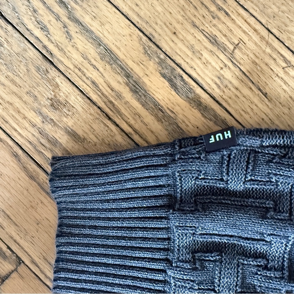 HUF Unisex Jacquard Sweater Vest - Picture 6 of 9